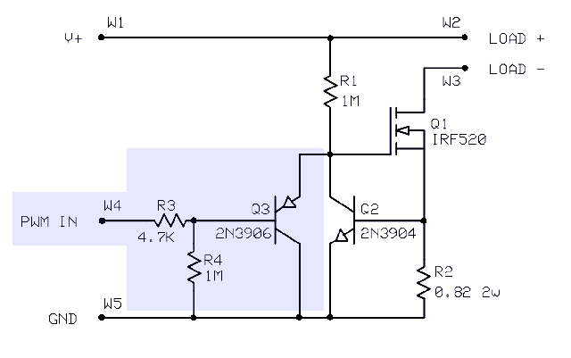 Laser Diode Driver Schematic